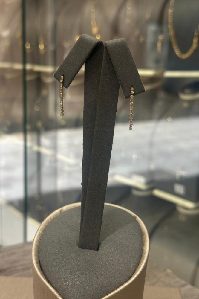 Tennis Diamond Earrings