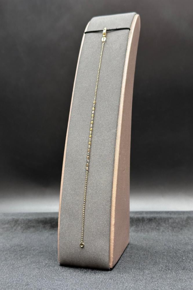Gold necklace with bracelet 18k with an italian design 6 g