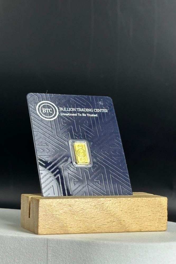 سبيكة ذهب 0.25 جرام عيار 24 بي تي سي  BTC