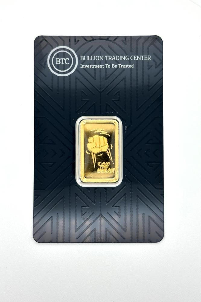 '10 Grams ' 24K Gold Bar BTC