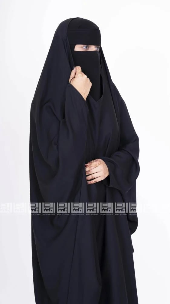 عباية رأس واسعة مغلقة بالكامل- 1265