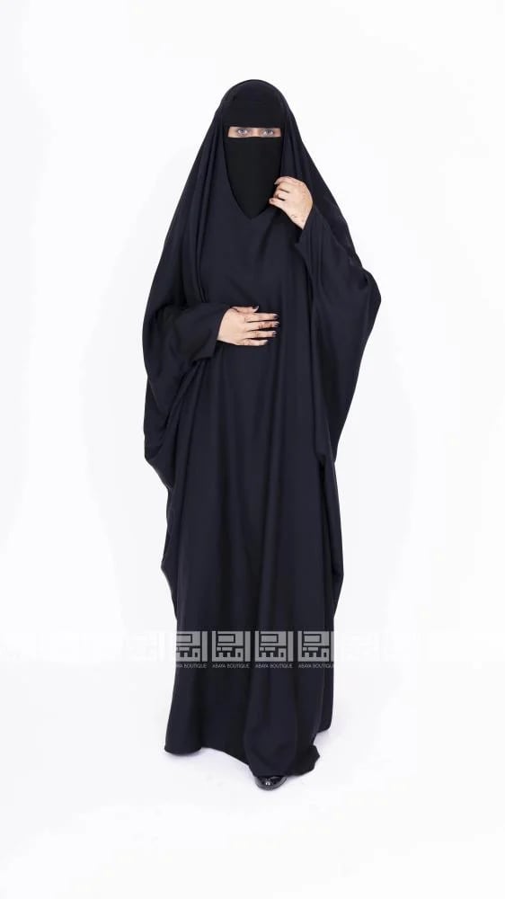 عباية رأس واسعة مغلقة بالكامل- 1265