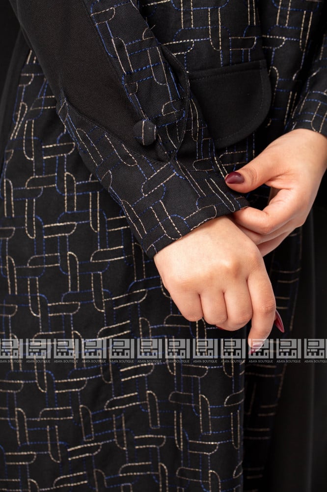 عباية سوداء قماش