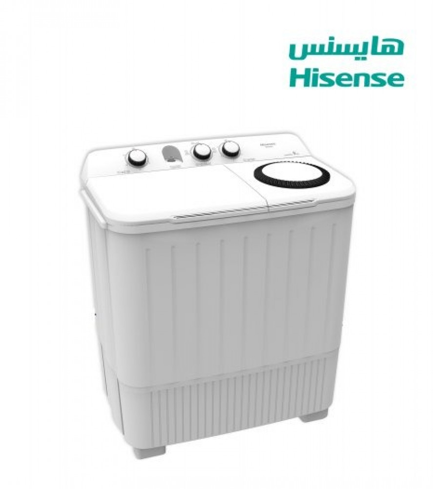 غساله هايسنس 7kg حوضين (005024)