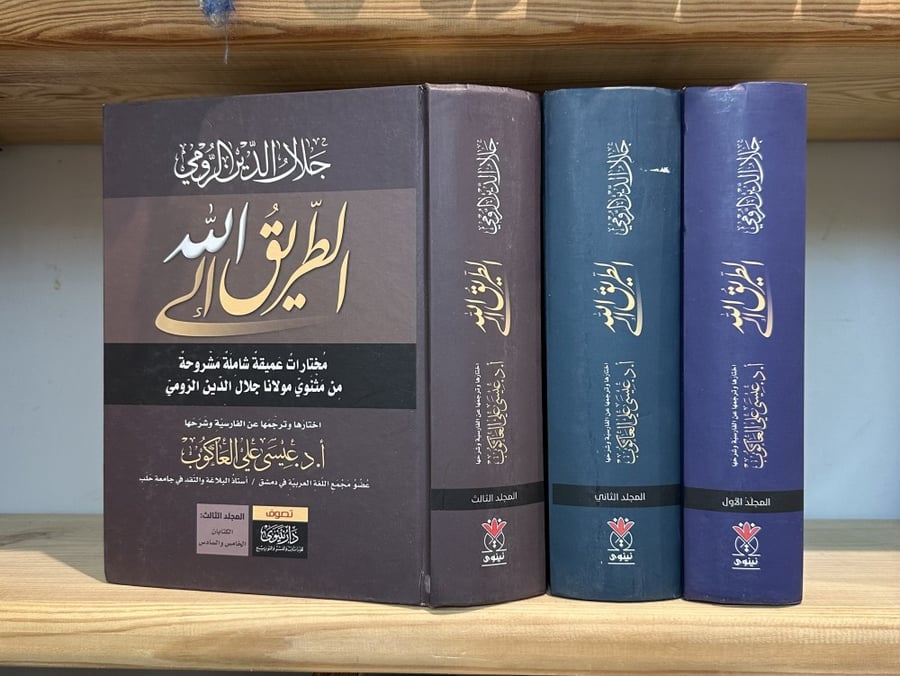 الطريق إلى الله ؛ مختارات عميقة شاملة مشروحة من مثنوي مولانا جلال الدين  الرومي " 3 مجلدات "