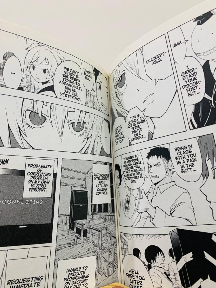 Assassination Classroom 3 ( Manga )  Story by Yusei Matsui