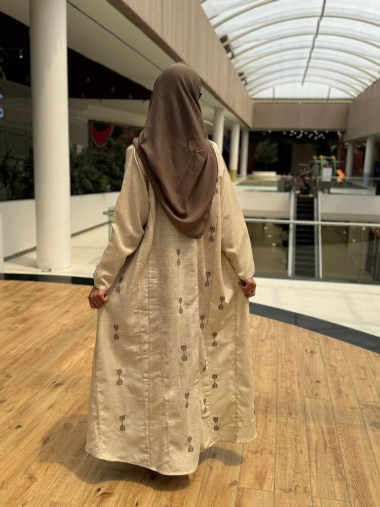 Beige Mojito Abaya