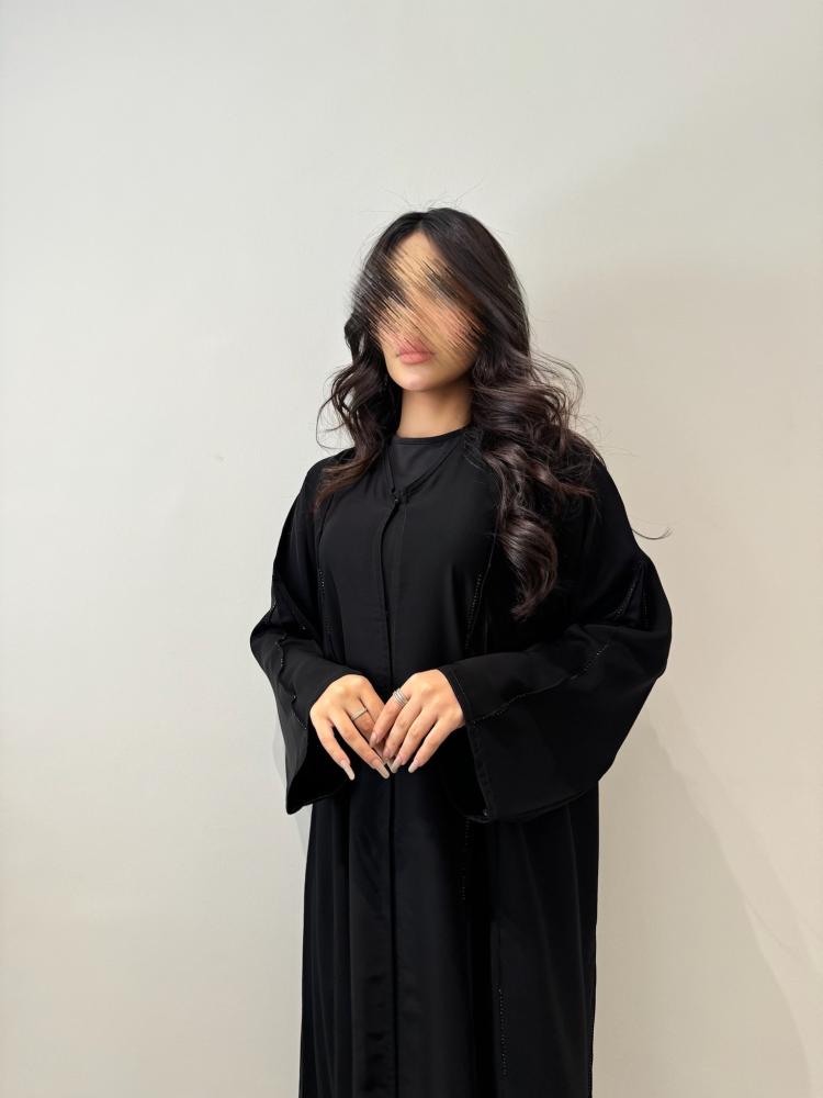 عباية كلوش بكريستال