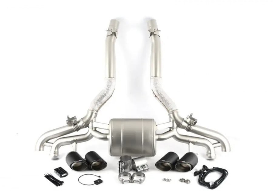 كت باك Akrapovic BMW X5M f59/X6M F96