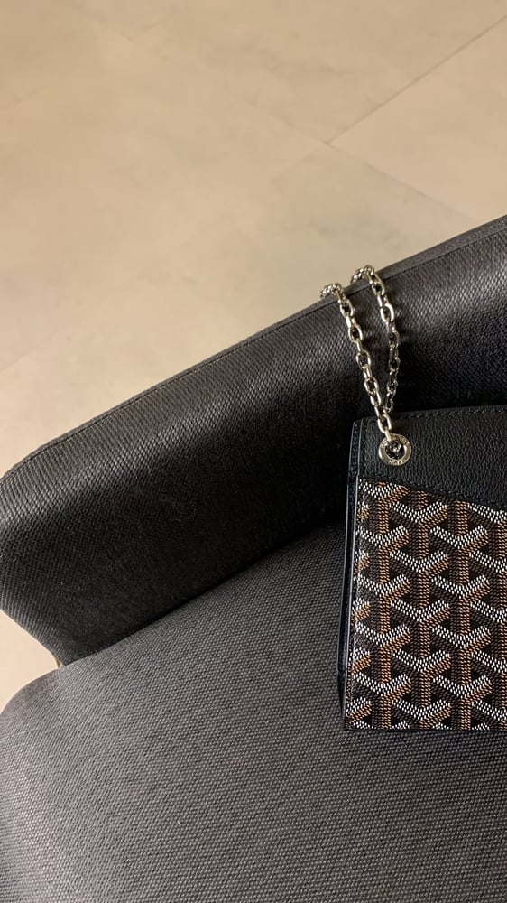 جويارد اسود Rouette Structuré Mini Bag مقاس 20.5cm