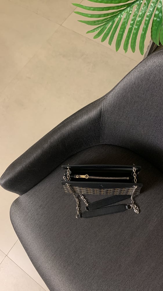 جويارد اسود Rouette Structuré Mini Bag مقاس 20.5cm