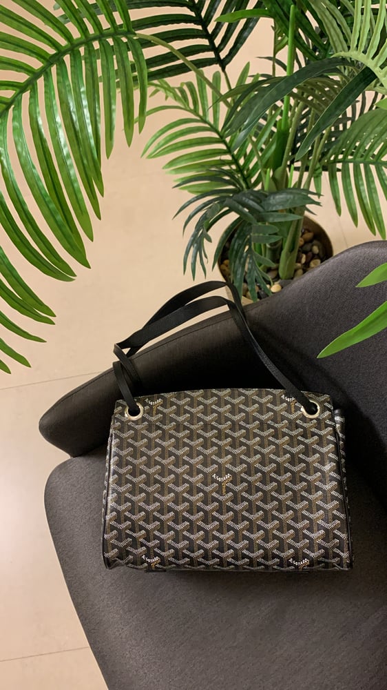 شنطة جويارد اسود هارد وير"فضي"  Rouette Souple Bag مقاس 31cm