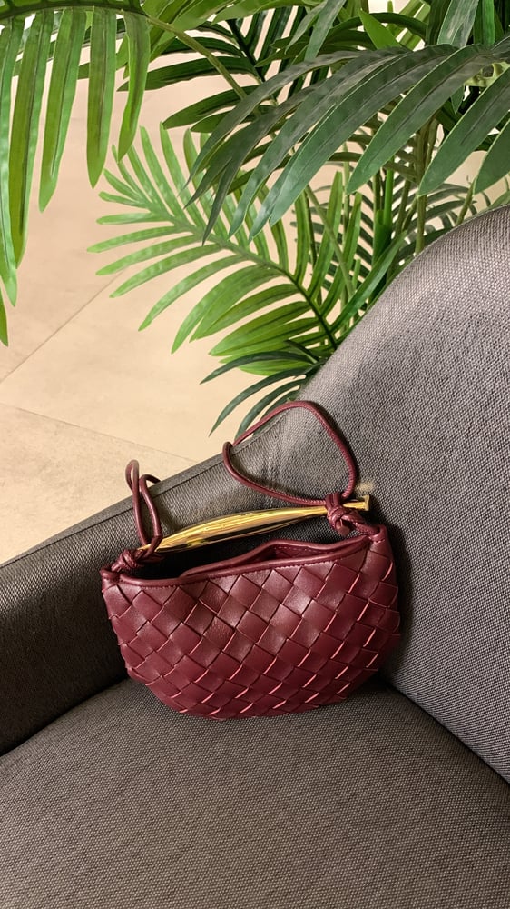 بوتيقا Mini Sardine عنابي مقاس 20cm