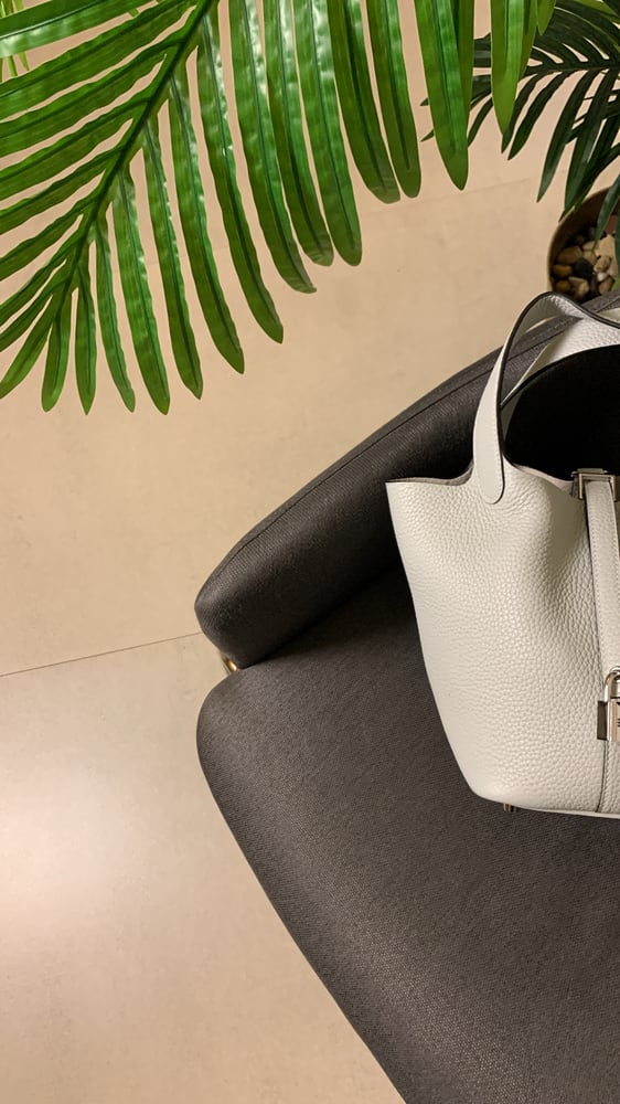 شنطة ايرميز فاتح بيوكتين مقاس 18cm