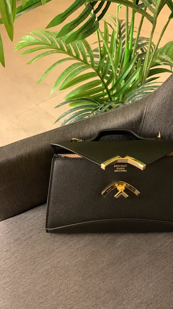 شنطة موينات ذهبي غابرييل مقاس 26cm”اسود”