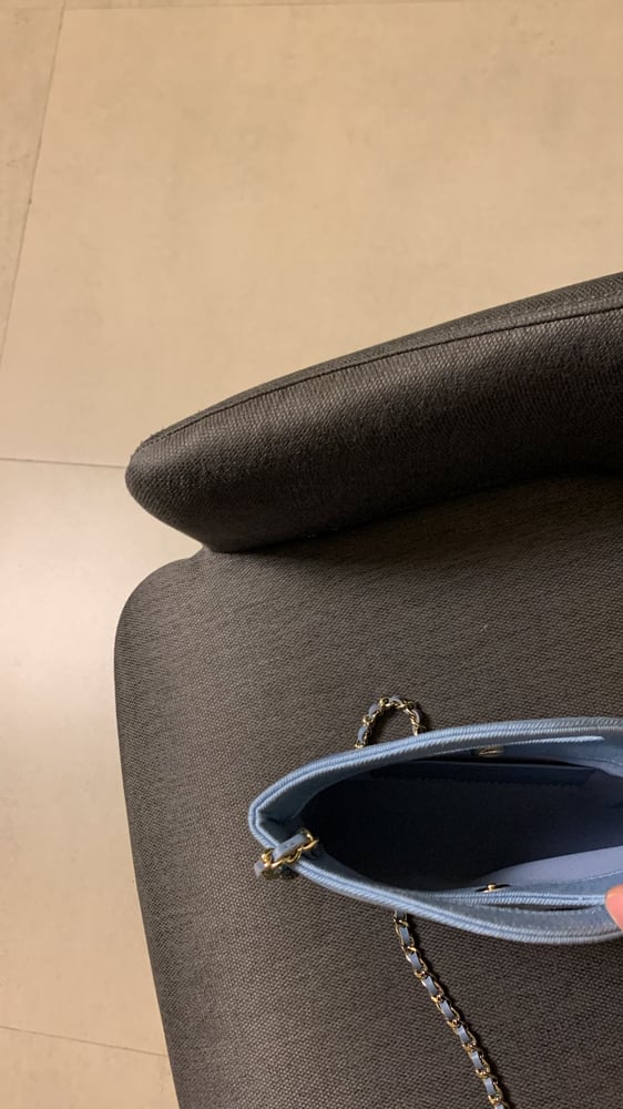 Chanel nano 31 chanel 24b ( جينز )مقاس 20cm