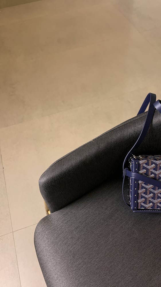 شنطة جويارد Minaudière كحلي مقاس 17cm