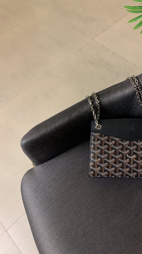 جويارد اسود Rouette Structuré Mini Bag مقاس 20.5cm