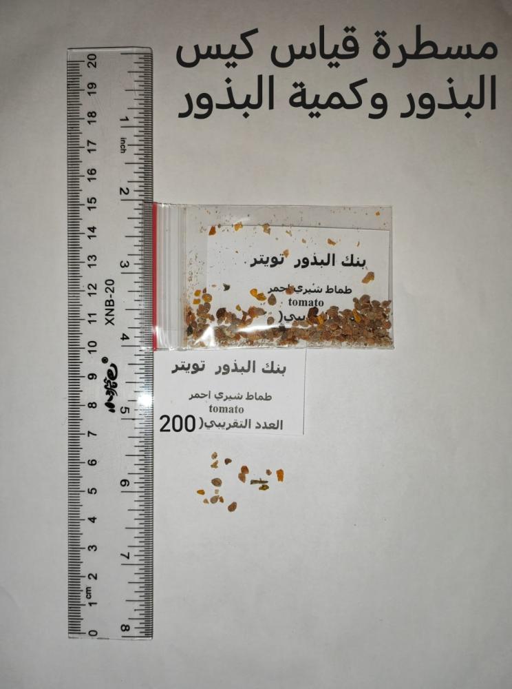 طماط شيري احمر 200 بذرة Tomato