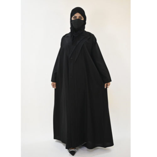عباية بليزر قبة دبل