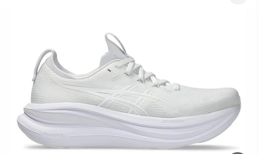 شوز اسيكس GEL-NIMBUS 28 ابيض