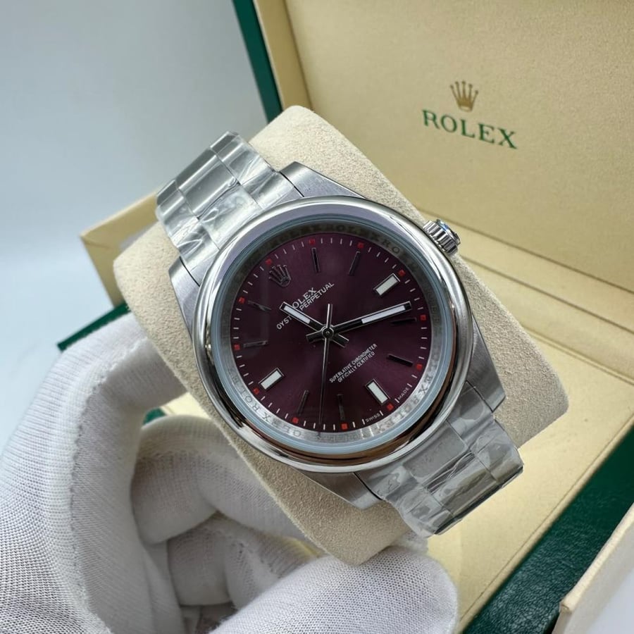 ساعة روليكس | ROLEX |  اويستر بربتشوال مع الملحقات ( ضمان سنه )