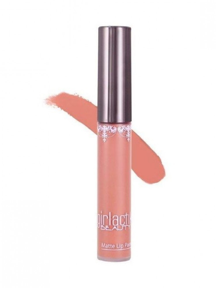 Blushing matte liquid lipstick from Girelactic
