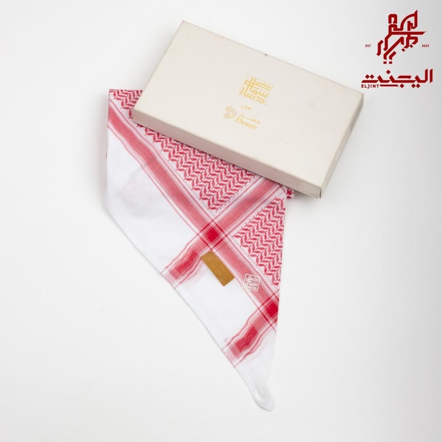 شماغ دسار بدون شلش