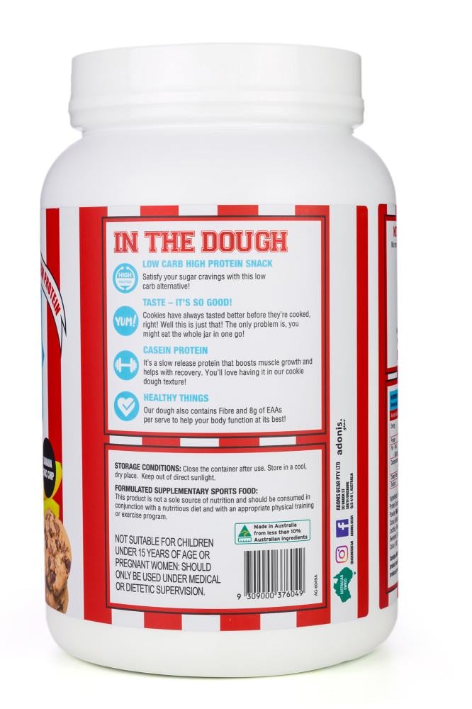 Casein protein cookie dough 1 kilogram