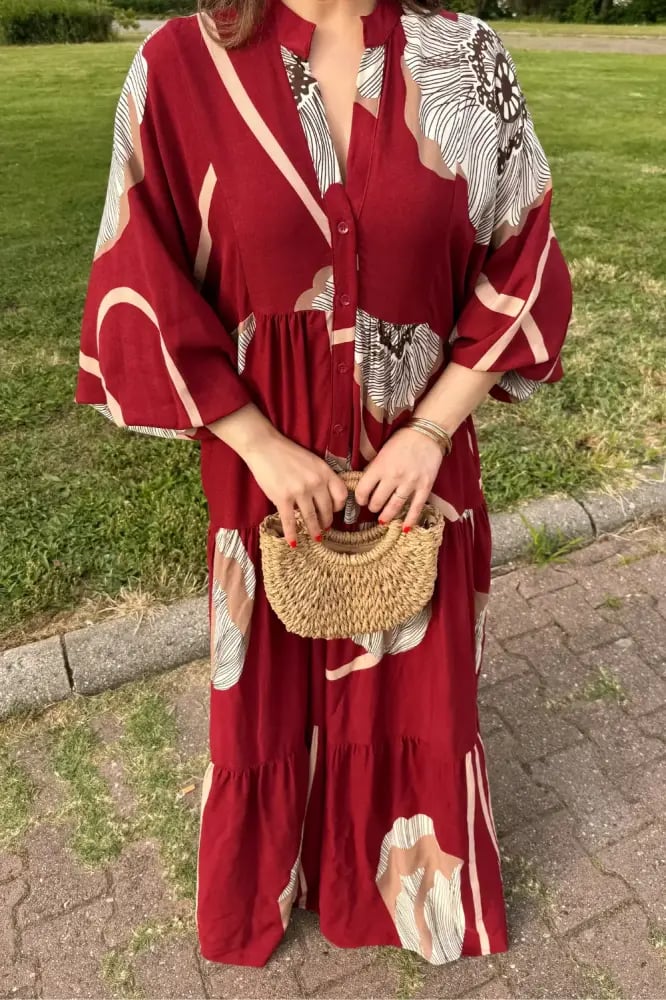 فستان أنيق بلمسة عصرية