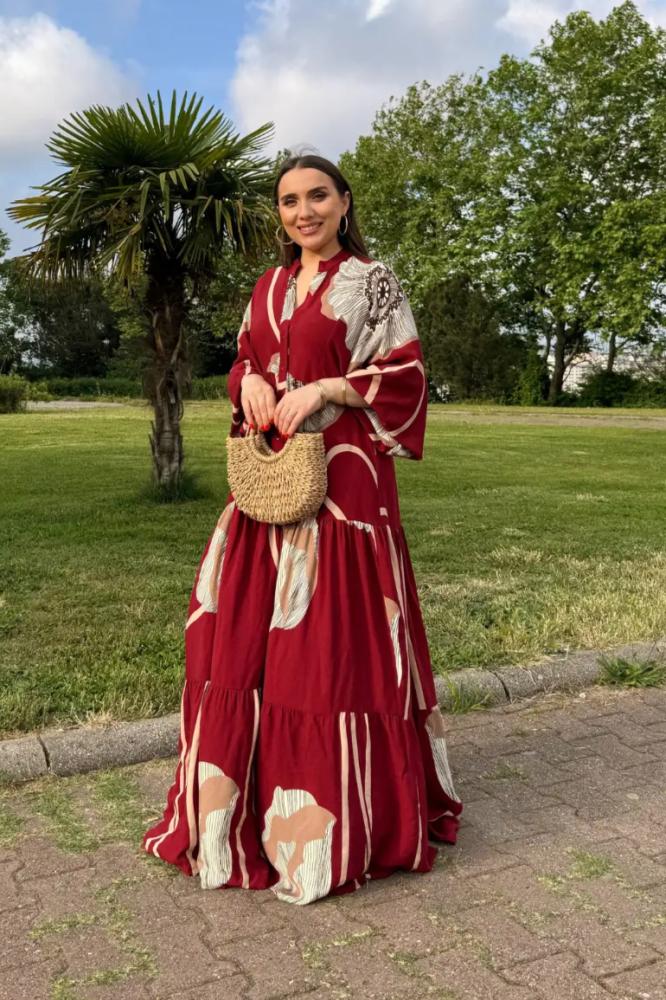 فستان أنيق بلمسة عصرية