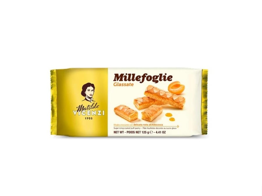 Sugar icing coated puff pastry from Matilde Vicenzi