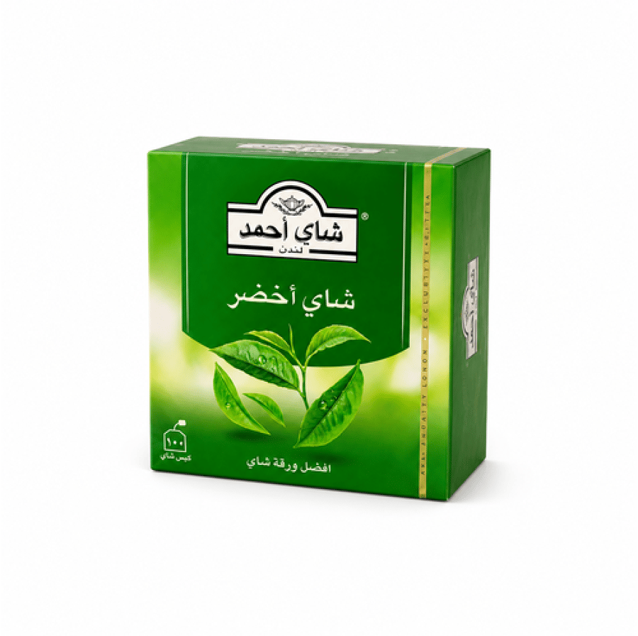 شاي اخضر -شاي احمد اخضر -افضل انواع الشاي للرجيم -شاي ورق اخضر