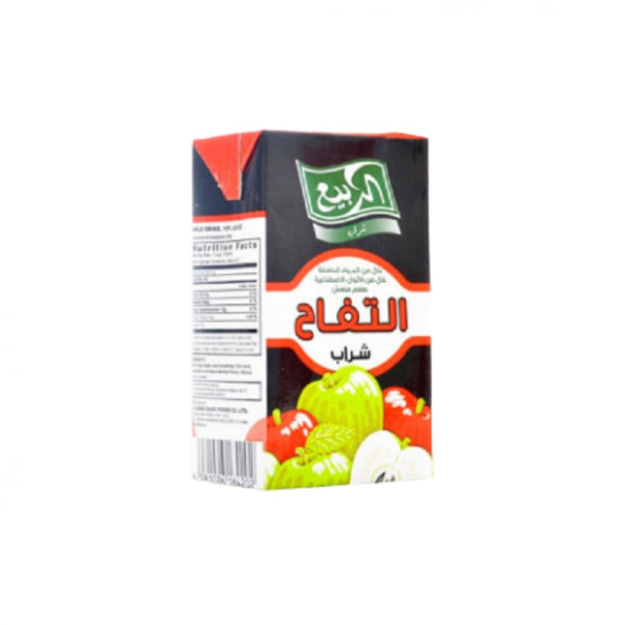 عصير الربيع تفاح -عصير التفاح -كرتون عصير تفاح ربيع -عصير برتقال