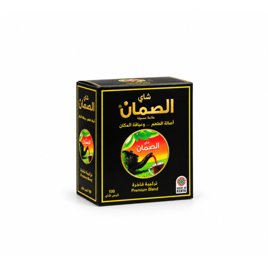 شاي فاخر الصمان -افضل شاي للمنزل -شاي اسود توليفة -شاي خيط
