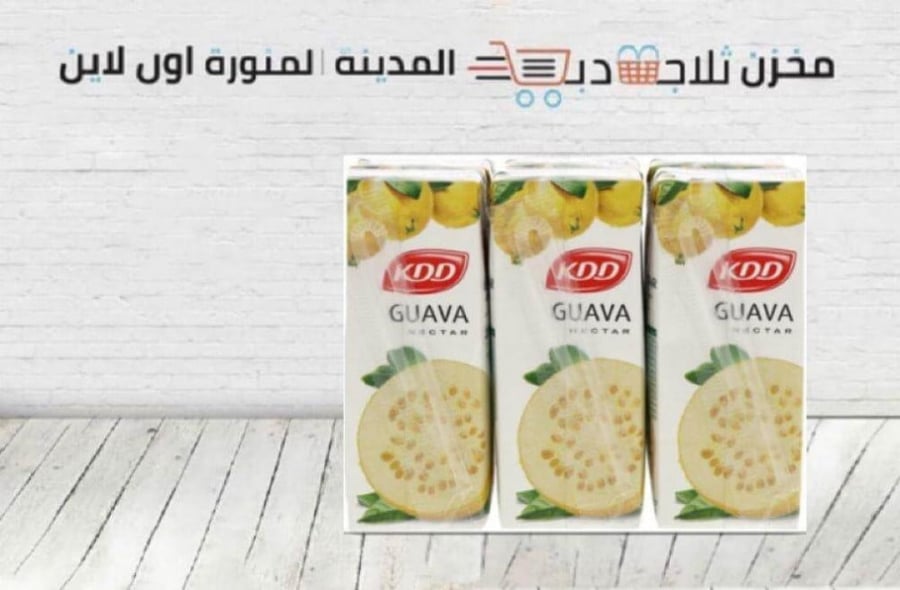 نكتار جوافة من كا دي دي 180 مل -عصير مانجو -عصير تفاح