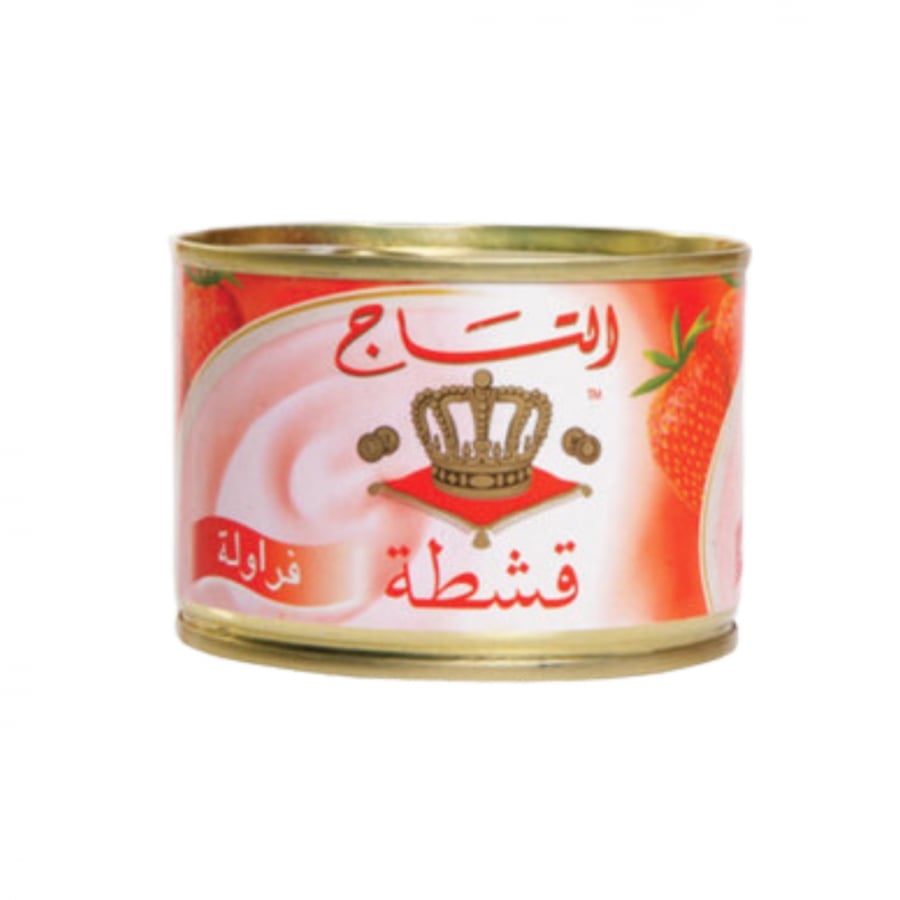 قشطة فراولة -قشطة تاج