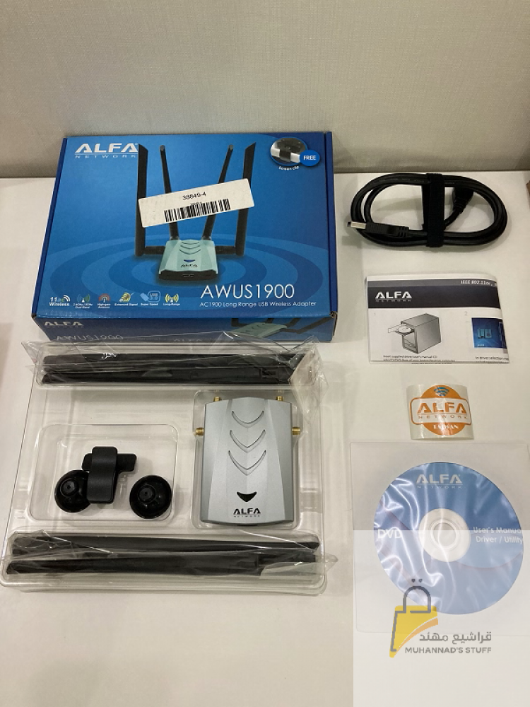 مقوي شبكة واي-فاي Alfa AWUS1900