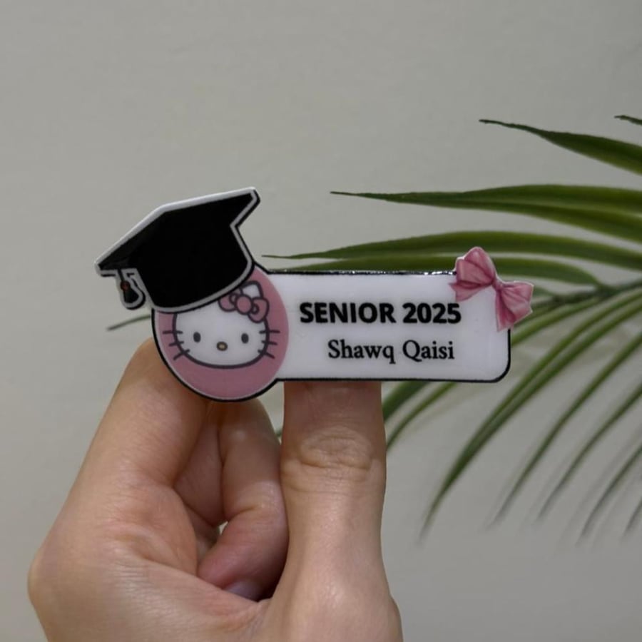 Graduation brooch bow 2025