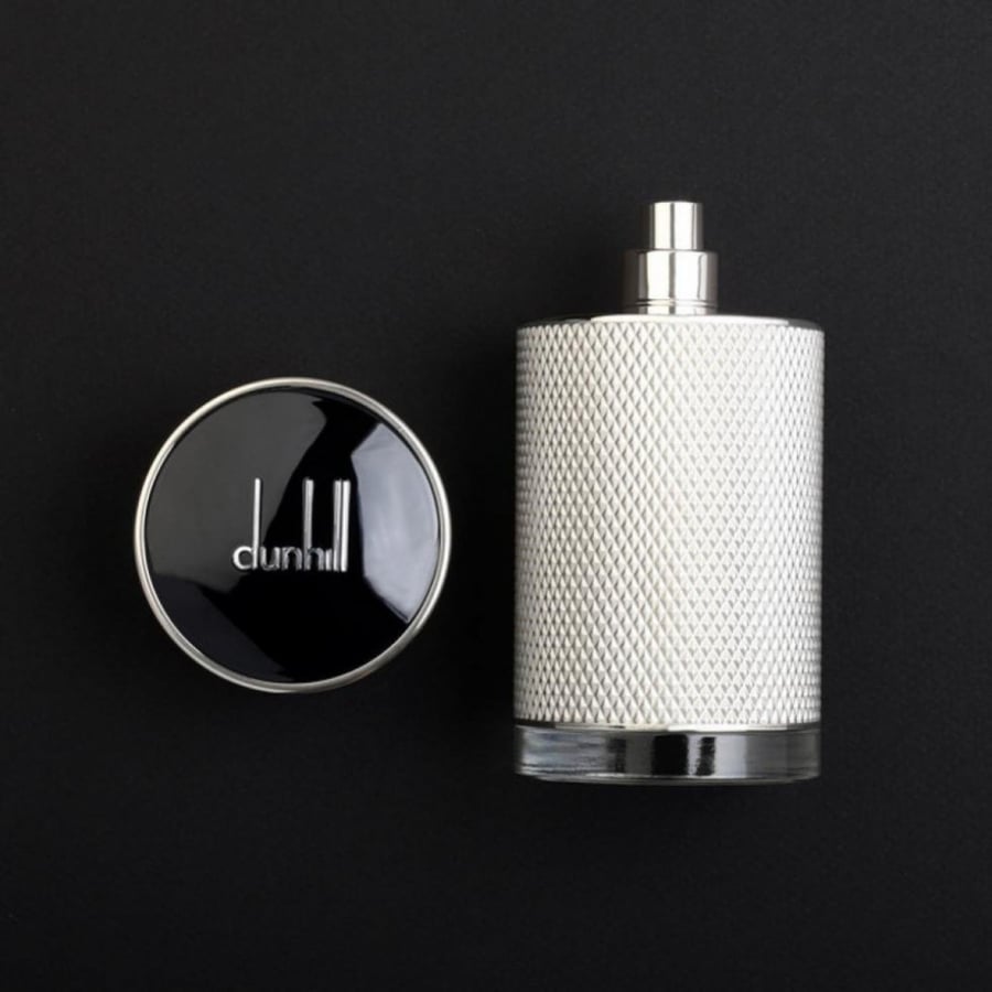 عطر العود أيكون دنهل فضي 100 مل