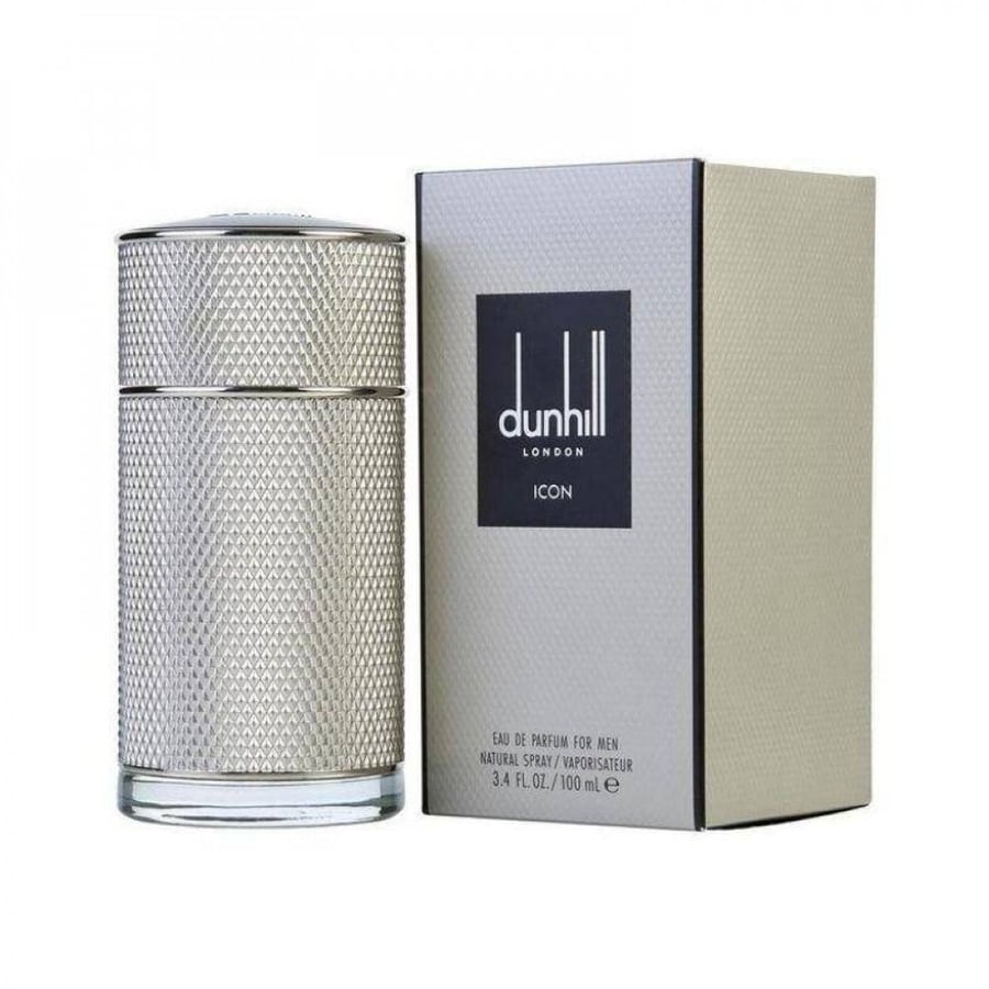 عطر العود أيكون دنهل فضي 100 مل