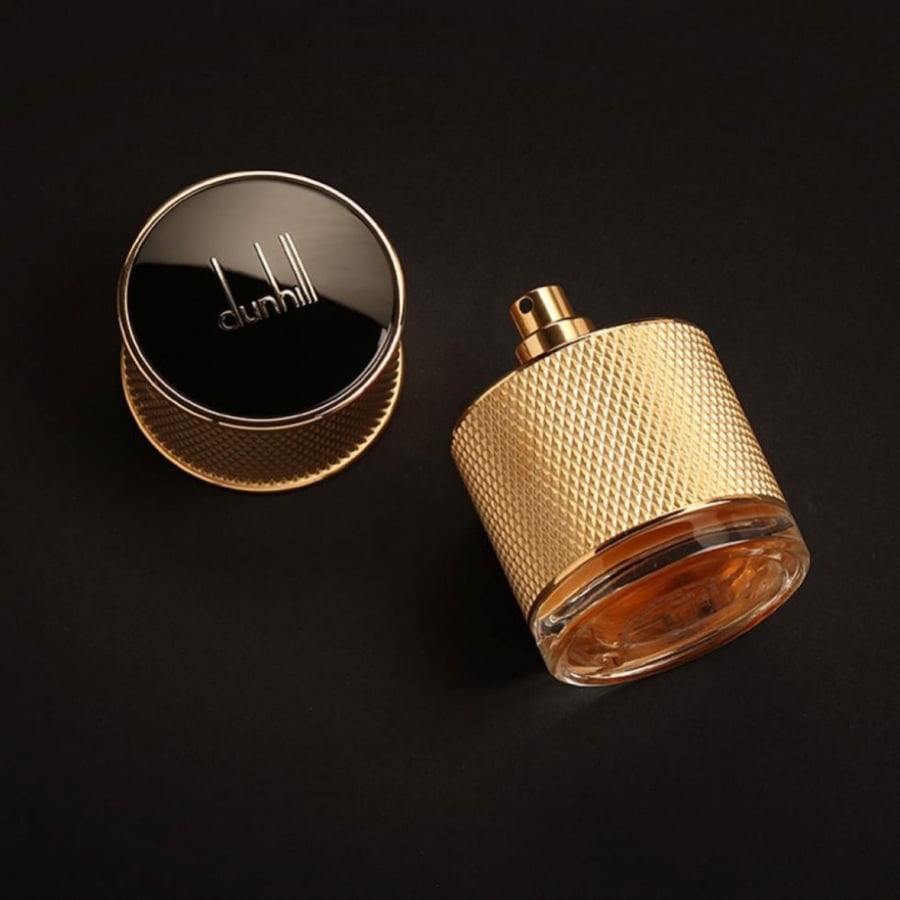 عطر العود أيكون أبسولت دنهل ذهبي 100 مل