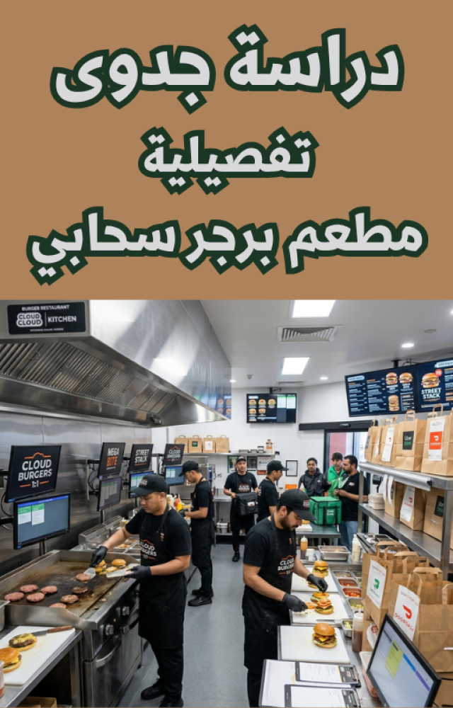 Feasibility study of a cloud kitchen burger project