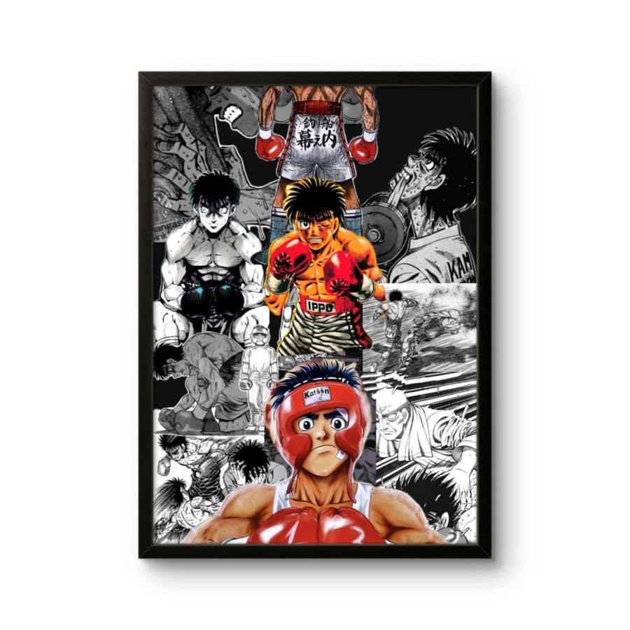 لوحة جدارية إيبو ماكونوتشي - Hajime no Ippo | أنمي ملاكمة