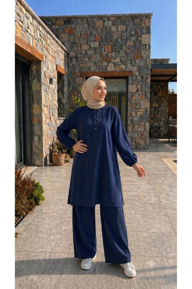 LY LEYO TEKSTİL بدلة تونيك