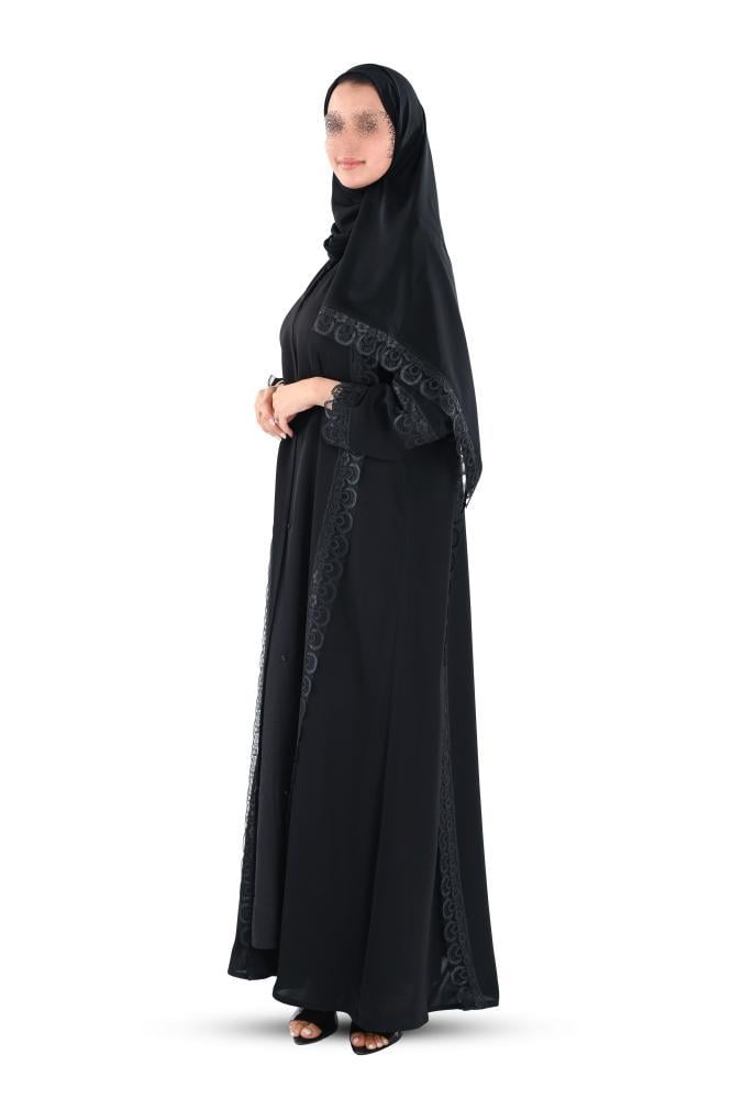 عباية انترنت مع دانتيل