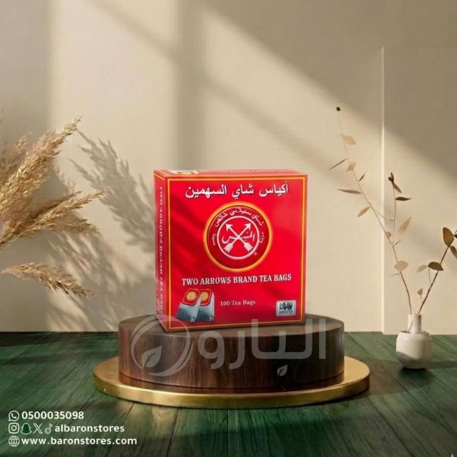 شاي المنيس السهمين 100 كيس