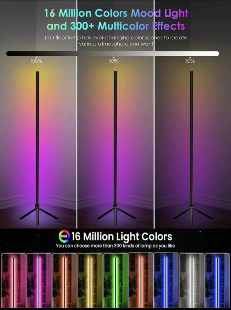 اضاءة Led  زاويه عموديه