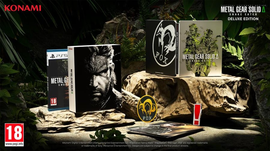PlayStation Metal Gear Solid Snake Eater Deluxe Edition Video Game Playstation 5