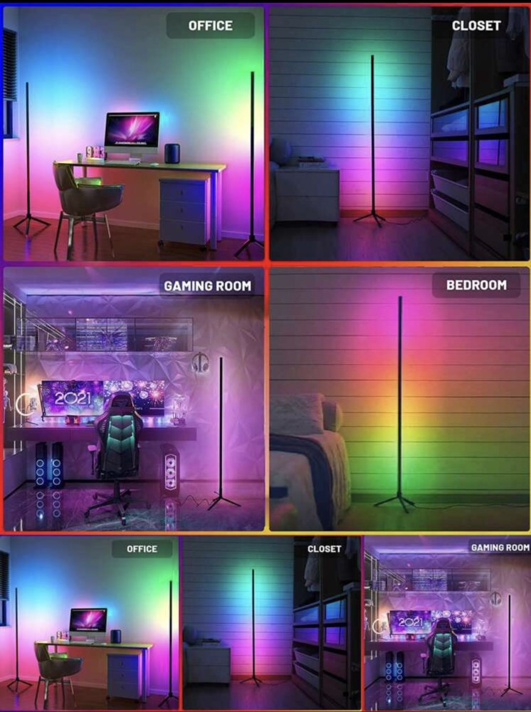 اضاءة Led  زاويه عموديه